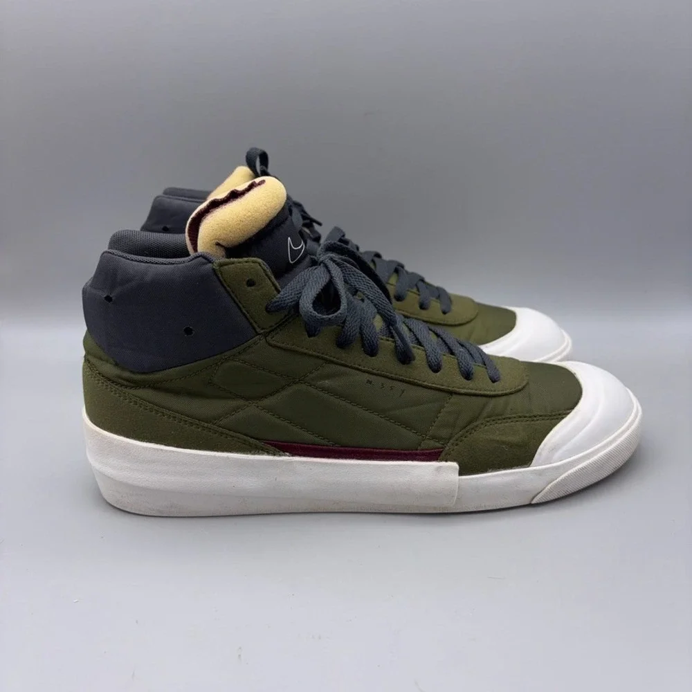 Nike Shoes Mens Size 10 Green Cargo Khaki Drop Type Legion BQ5190-100 Sneakers